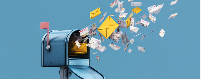 Mailbox full of mail